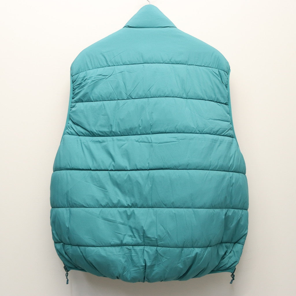 TECH REVERSIBLE CLIMBERS PUFF VEST #EMERALD GREEN×BK [BW-23025W]
