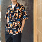 MULHOLLAND DRIVE | S/S HAWAIIAN SHIRT ( TYPE-1 ) #BLACK [MD-WM-HI01]