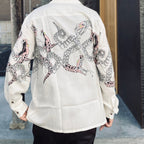 夏威夷長袖襯衫（4 型）#白色 [25FW-WMS-HI04]