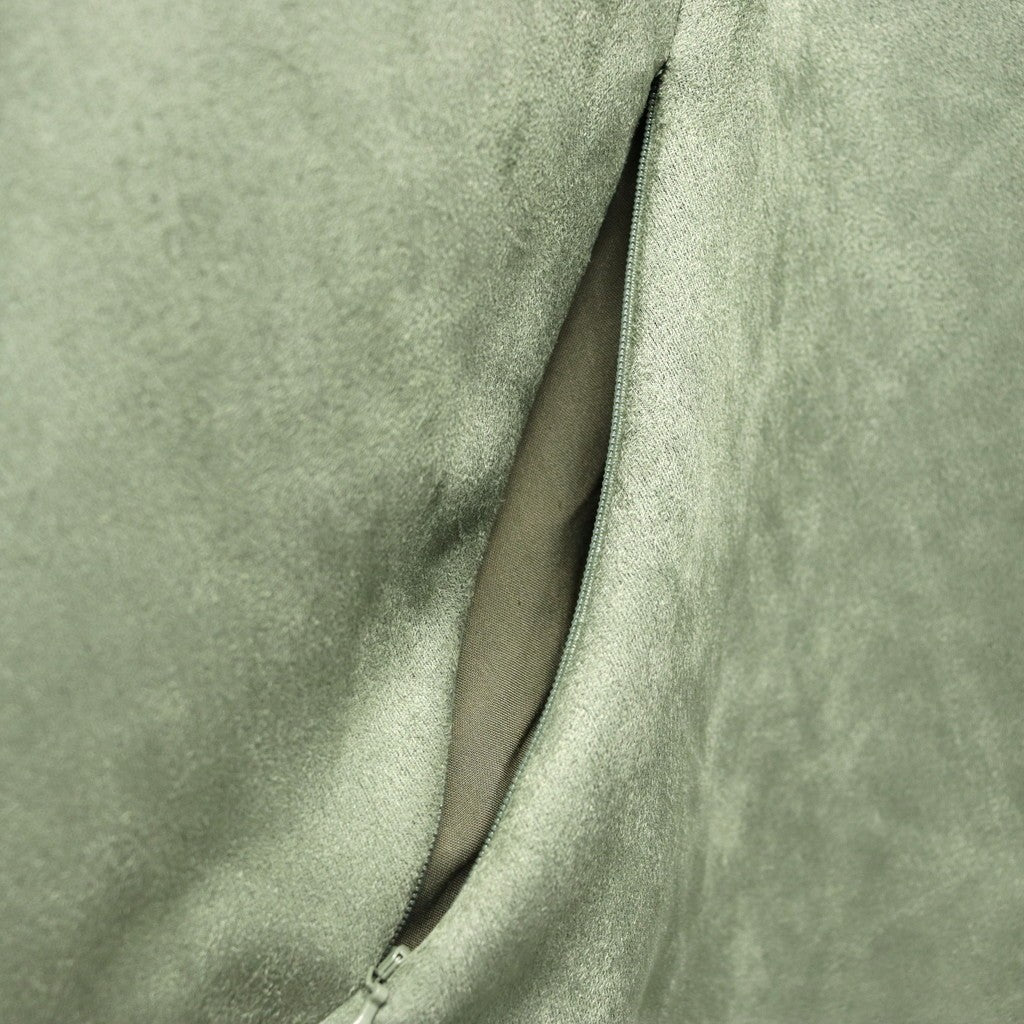 SUEDE HOODIE #Sage [FW25-SW06]