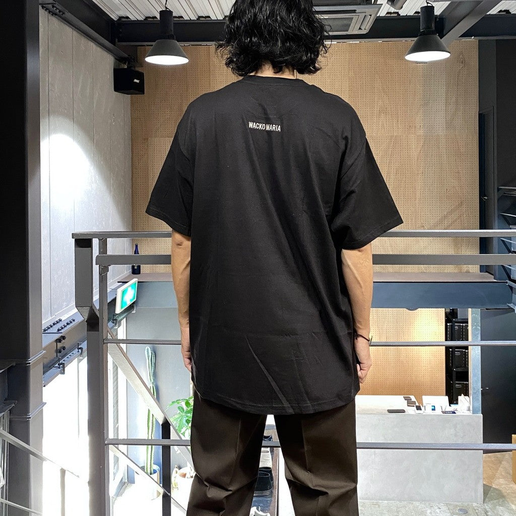 TIM LEHI | CREW NECK T-SHIRT ( TYPE-1 ) #BLACK [24FW-WMT-TEE06]