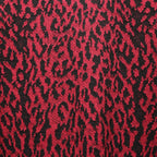 LEOPARD JACQUARD SWEATER ( TYPE-1 ) #RED [26SS-WMK-KN13]