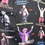 UFC | S/S HAWAIIAN SHIRT ( TYPE-1 ) #BLACK [UFC-WM-HI01]