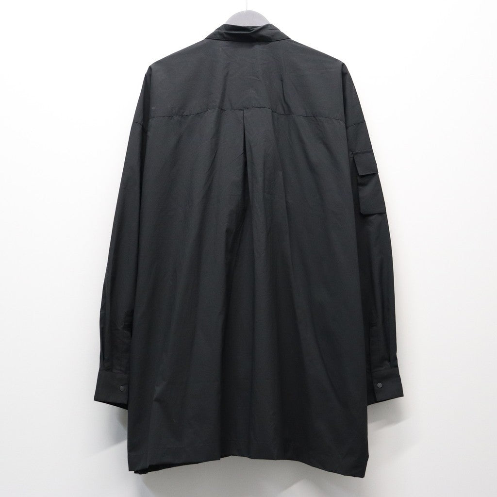 PERTEX UTILITY LONGLINE SHIRT #BLACK [FPA02261U0004]