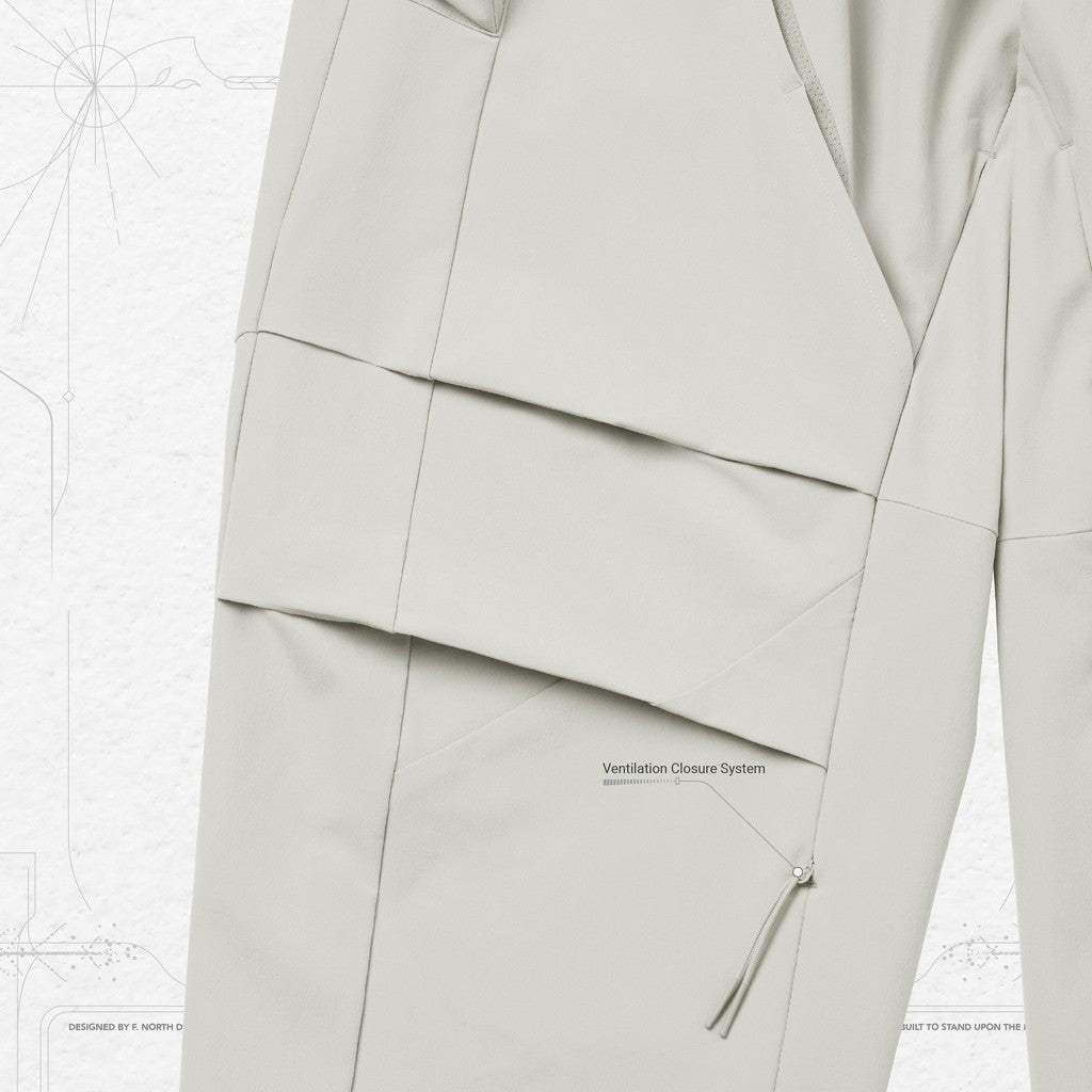 P-7S 「防風剪」實用錐形褲 #BONE [GOOPI-24SS-JUN-01]