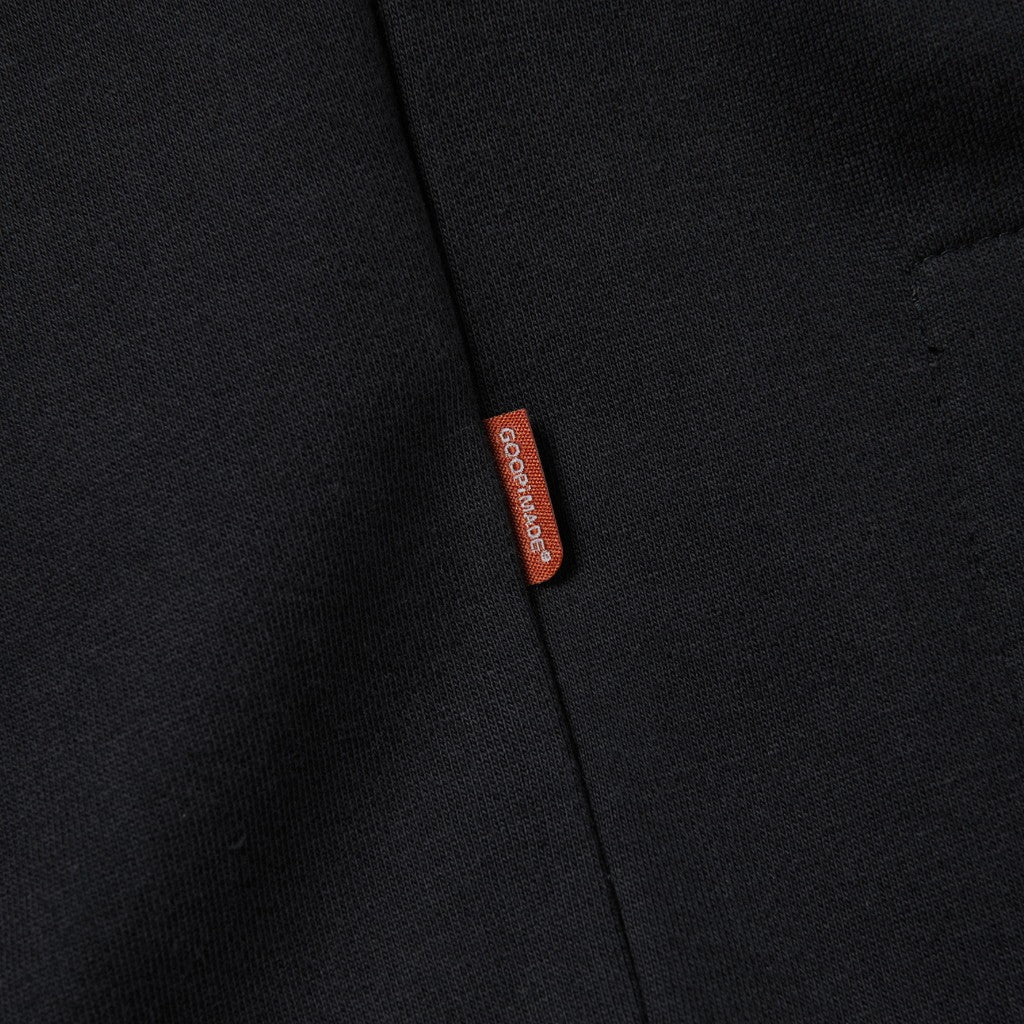 G7-H3 "Mantle" Double-Layer Hoodie #BLACK [GOOPI-23AW-JAN-03]