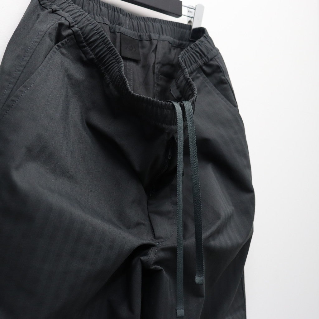 TECH EASY TROUSERS HERRINGBONE #CHARCOAL [BP-53026]