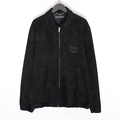 SUEDE LEATHER 50'S JACKET ( TYPE-1 ) #BLACK [25SSE-WMO-BL03]