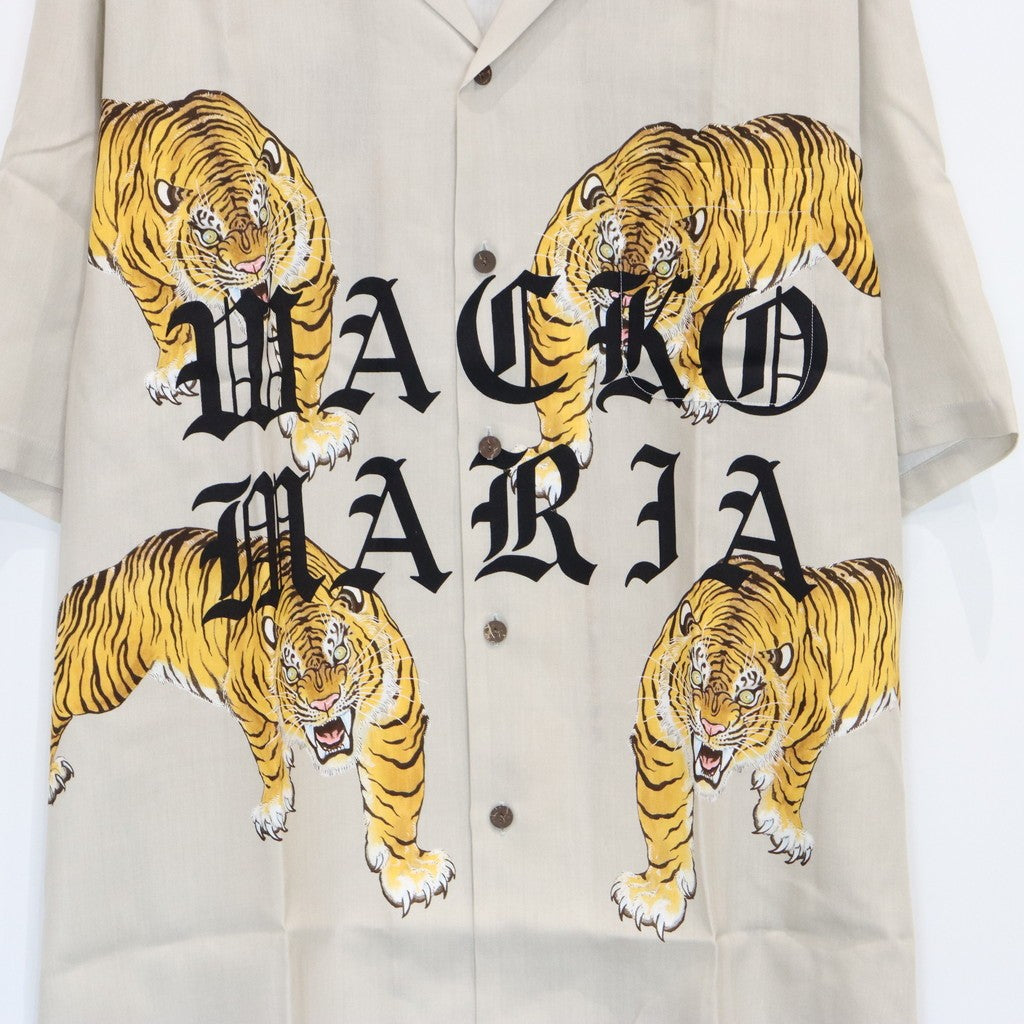 HAWAIIAN SHIRT S/S ( TYPE-7 ) #BEIGE [25SS-WMS-HI07]