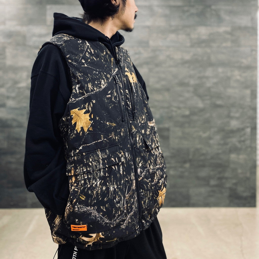 BULLET CAMO REVERSIBLE VEST #MULTI [FW22-JK06]
