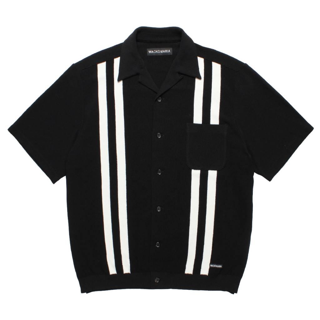 KNIT SHIRT ( TYPE-1 ) #BLACK [26SS-WMK-KN01]