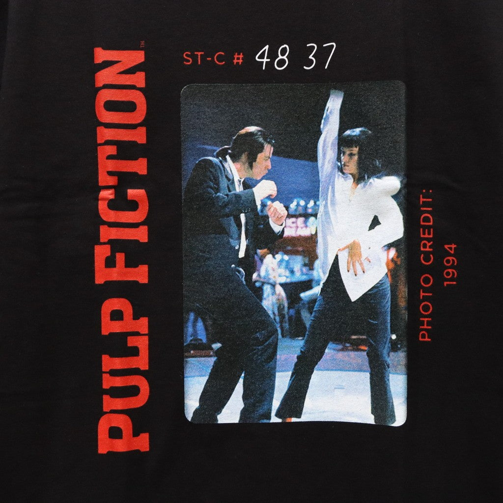 PULP FICTION | CREW NECK T-SHIRT ( TYPE-3 ) #BLACK [PF-WM-TEE05]