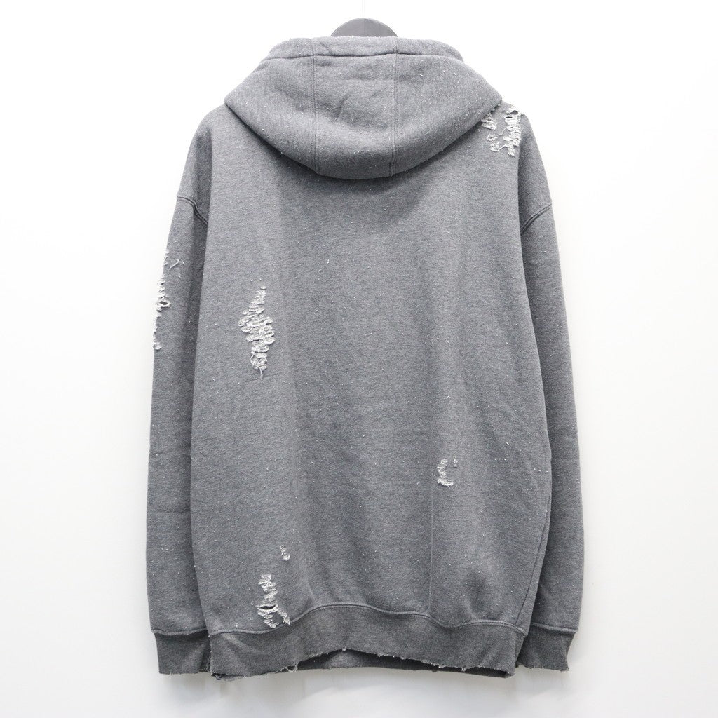 WORN-OUT 「RHCP ASTERISK」 HOODY #CHARCOAL [tl24f042]