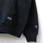 CHAMPION | REVERSE WEAVE PULLOVER HOODED SWEAT SHIRT ( TYPE-1 ) #BLACK [26FW-WMC-CP02]