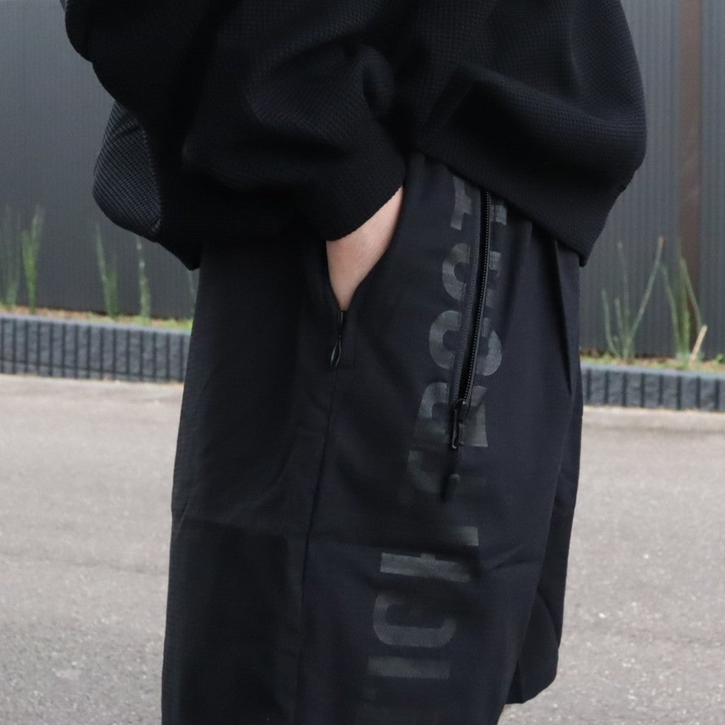 LABEL LOGO BOARD SHORTS #Black [SU25-B07]