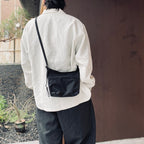 MINI SHOULDER BAG (210D NYLON) #BLACK 1 [BCL-56]