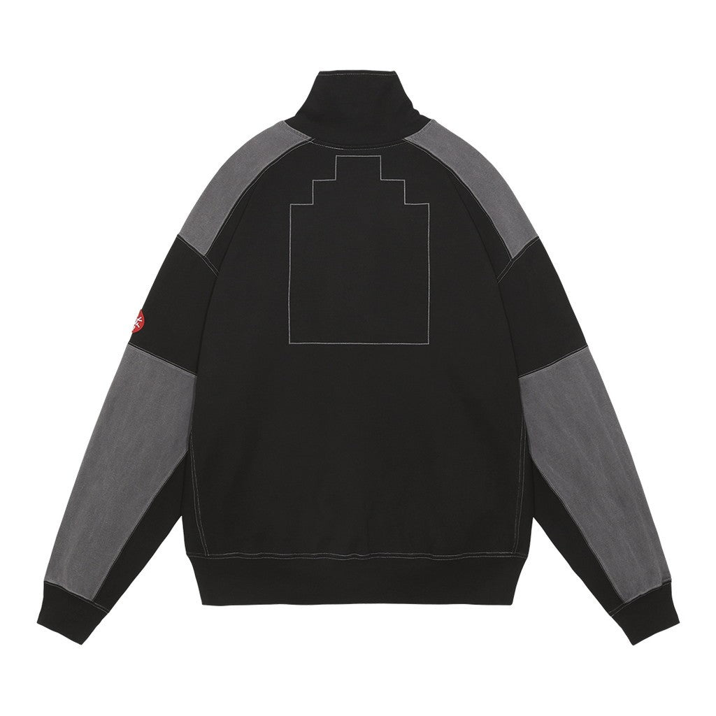 OVERDYE PANELED LIGHT ZIP #BLACK [CES26CS16]