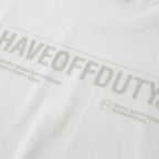 BACK LOGO TEE #OFF WHITE [HOD26-01-TS006]