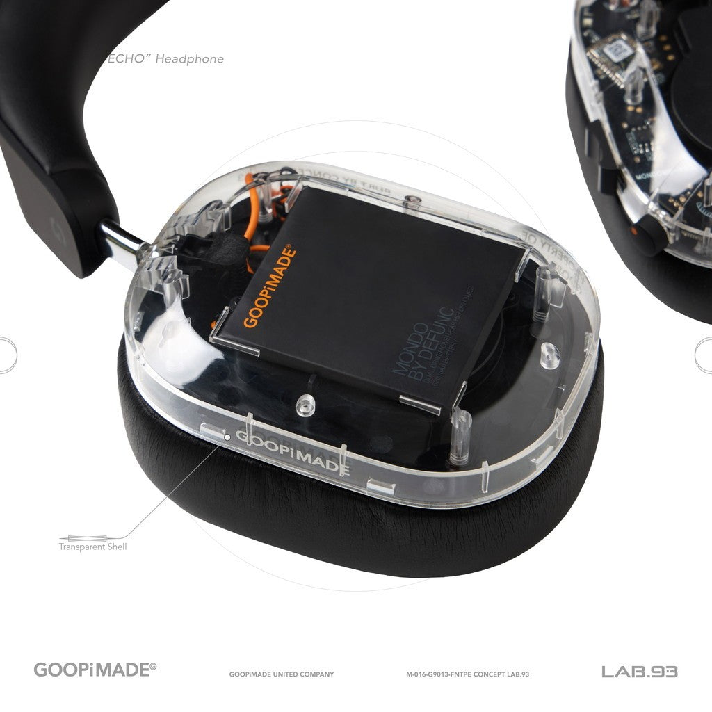 "8SE-01M" MONDO "G-ECHO" 耳機 #SHADOW [GOOPI-24AW-DEC-03]