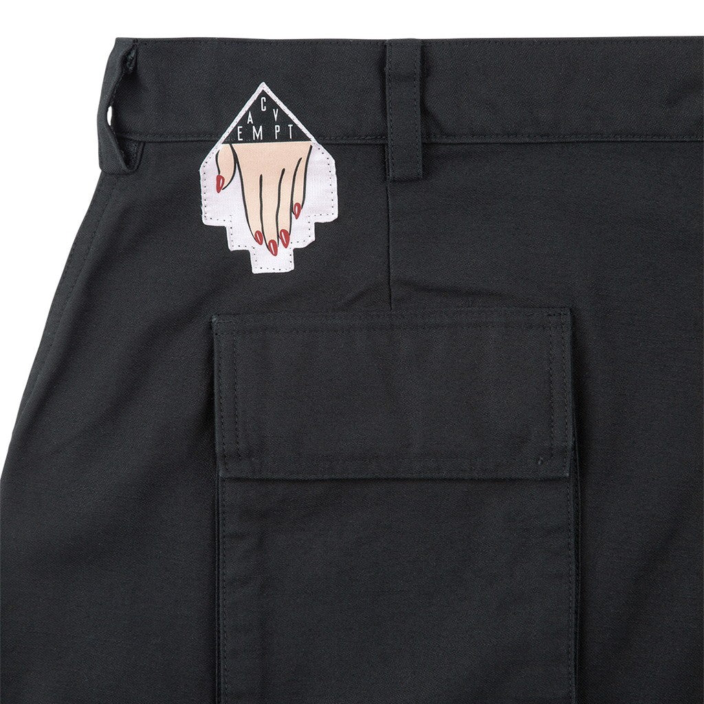 FOUR CARGO POCKET PANTS #BLACK [CES26PT14]