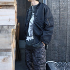 LUPIN THE 3rd | S/S T-Shirt (ZENIGATA / LUPIN) #BLACK [TLPM25AM002]