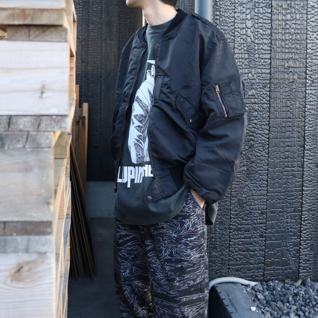 LUPIN THE 3rd | S/S T-Shirt (ZENIGATA / LUPIN) #BLACK [TLPM25AM002]