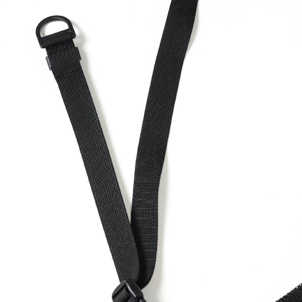 網眼單肩包（小號）#黑色 [BCL-91（網眼）]