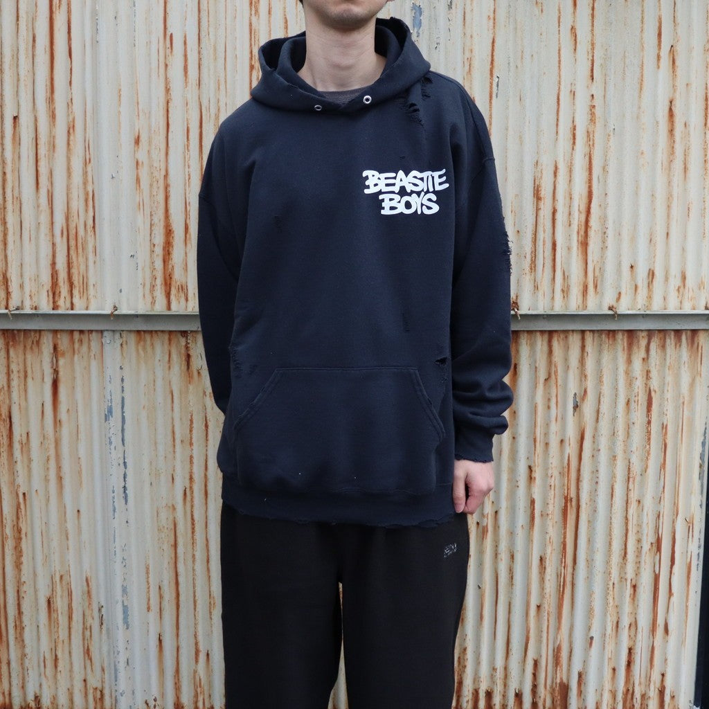 WORN-OUT 「BEASTIE BOYS」 HOODY #BLACK [tl24f041]