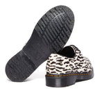 馬丁博士 | 豹紋三眼鞋 #白色 [DRMARTENS-WM-SH02]