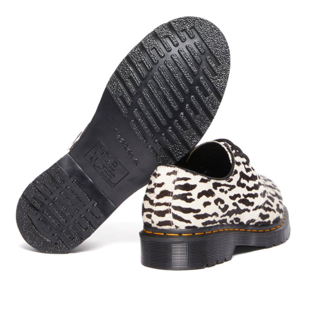 馬丁博士 | 豹紋三眼鞋 #白色 [DRMARTENS-WM-SH02]