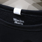 TIM LEHI | CREW NECK SWEAT SHIRT (TYPE-1) #BLACK [24FW-WMC-SS18]