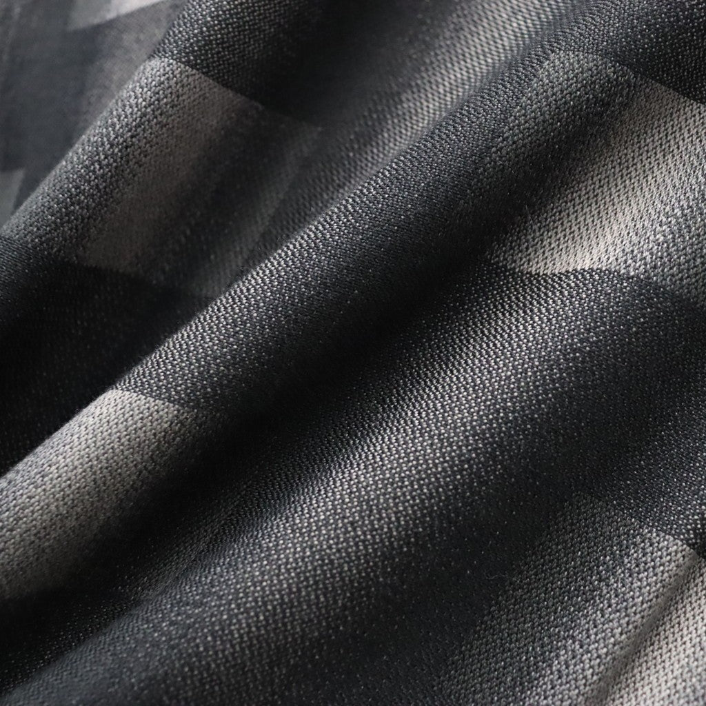 OMBRE CHECK OPEN COLLAR SHIRT L/S ( TYPE-2 ) #GRAY [26FW-WMS-OC02]