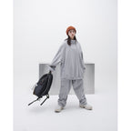 G7-S1「Anchorite」中 H 罩衫 #L-灰色 [GOOPI-23AW-JAN-02]