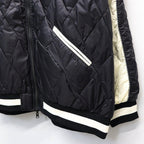 REVERSIBLE 「SKAJAN」 DOWN JACKET #BK×OFF / BK×D.PURPLE [TAION-JK04JS-N1]