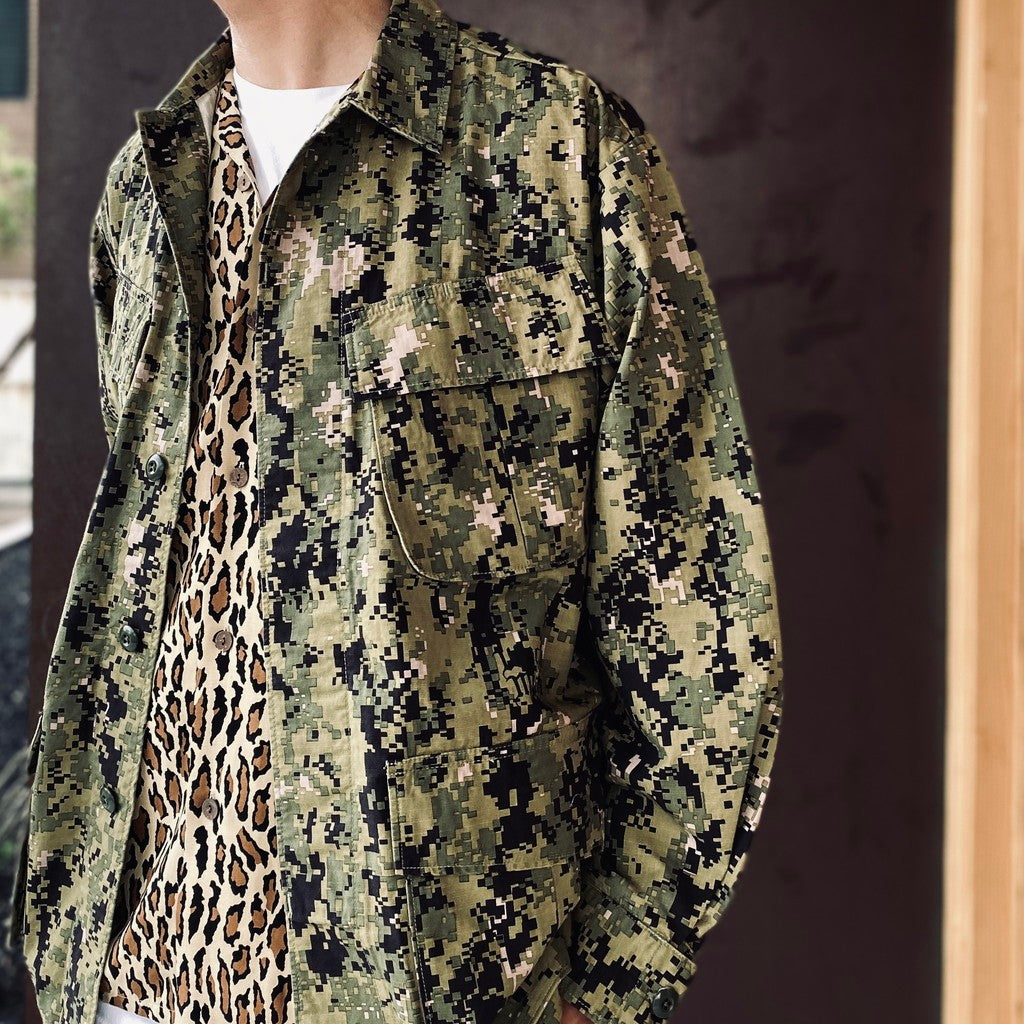 DIGITALCAMO FATIGUE JACKET #KHAKI [26FWE-WMO-ML03]