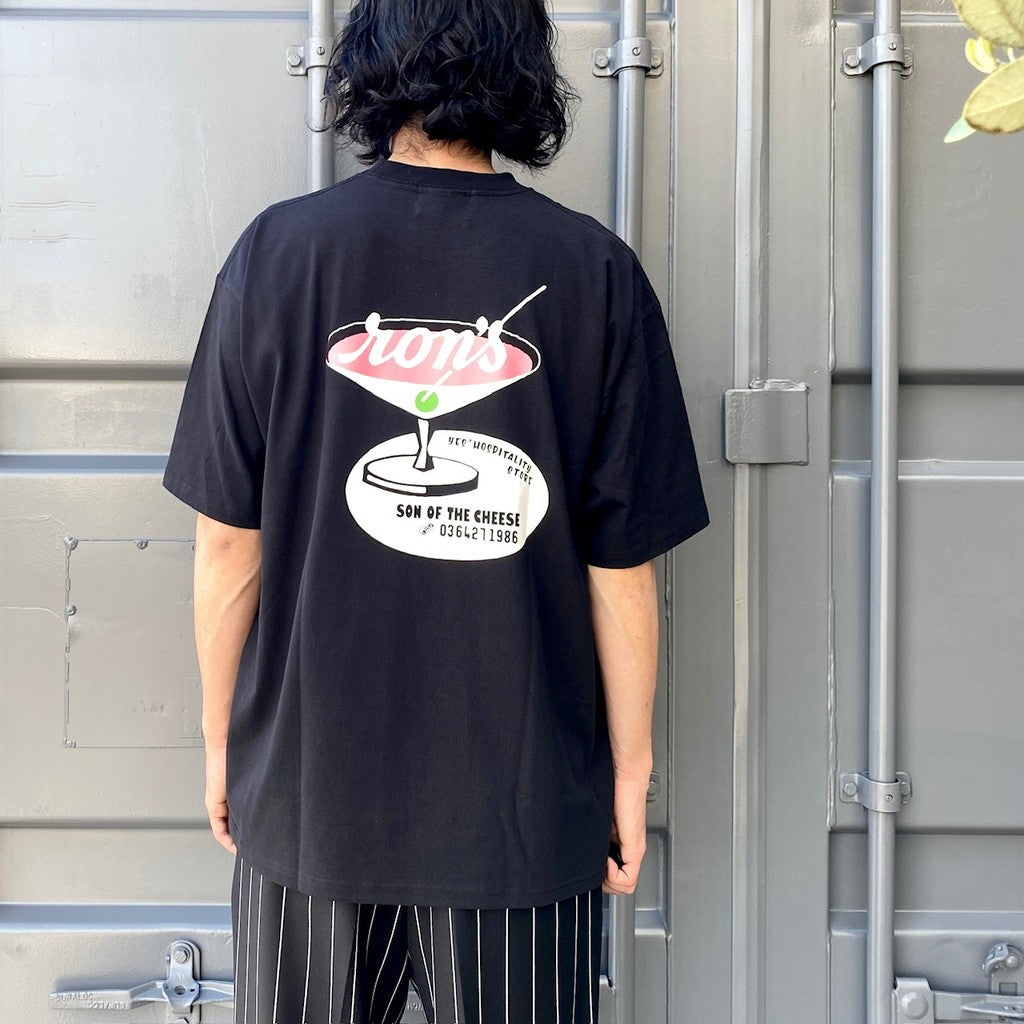 雞尾酒 T 卹 #黑色 [SC2410-TS04]