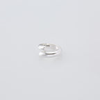 半圓環 - 寬款 - #銀色 [XOR090]