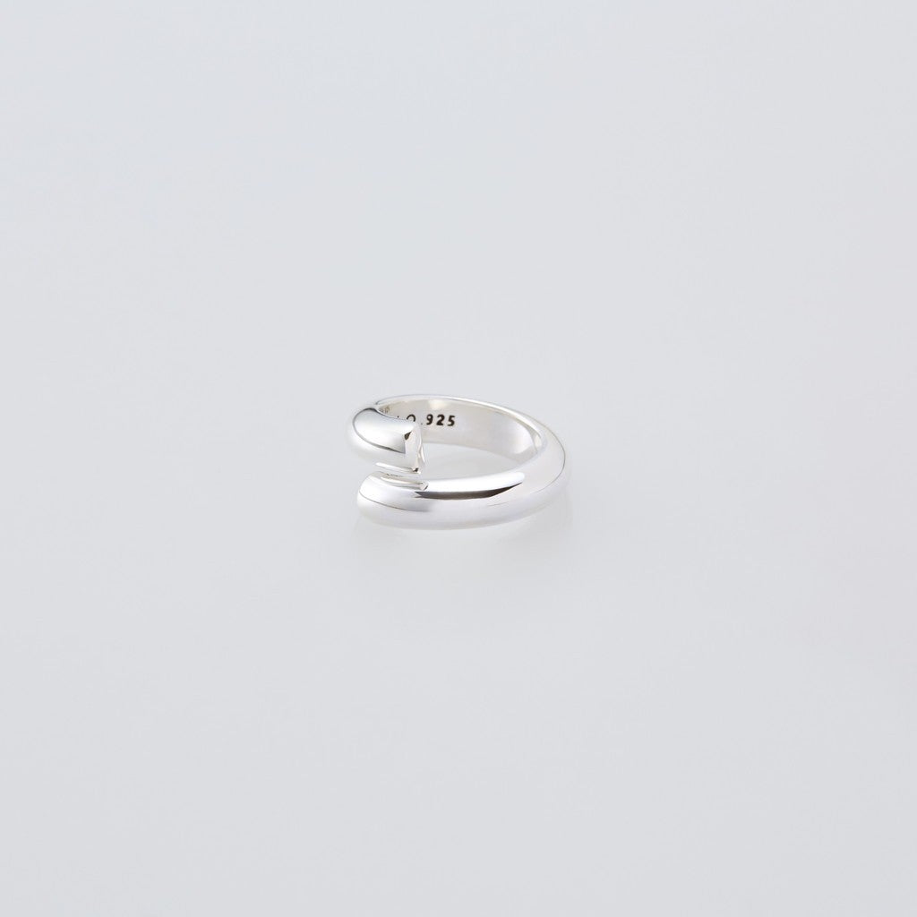 Semicircle Ring -Wide- #SILVER [XOR090]