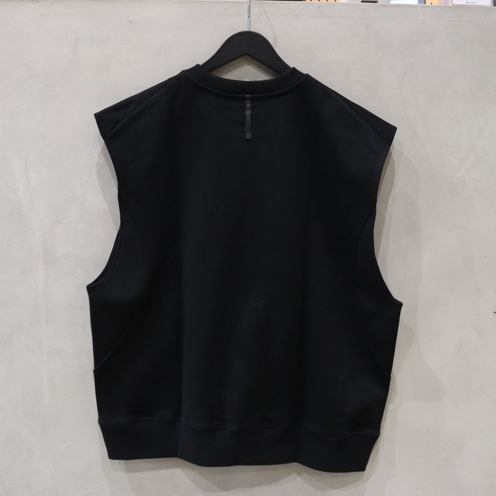 URAKE NO SLEEVE VEST #BLACK [MNA-LAN-23]