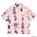 UFC | S/S HAWAIIAN SHIRT ( TYPE-1 ) #PINK [UFC-WM-HI01]