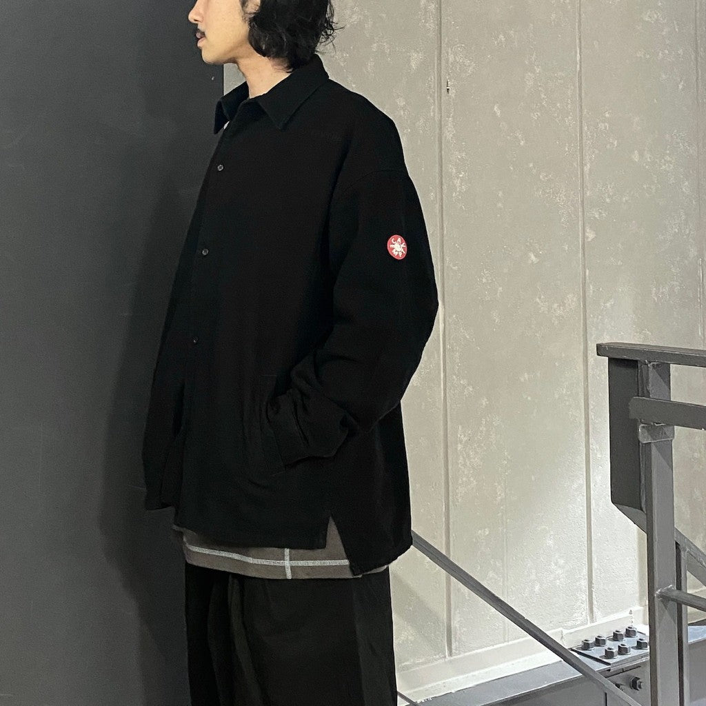 大黑色貼邊口袋襯衫 [CES26SH06]