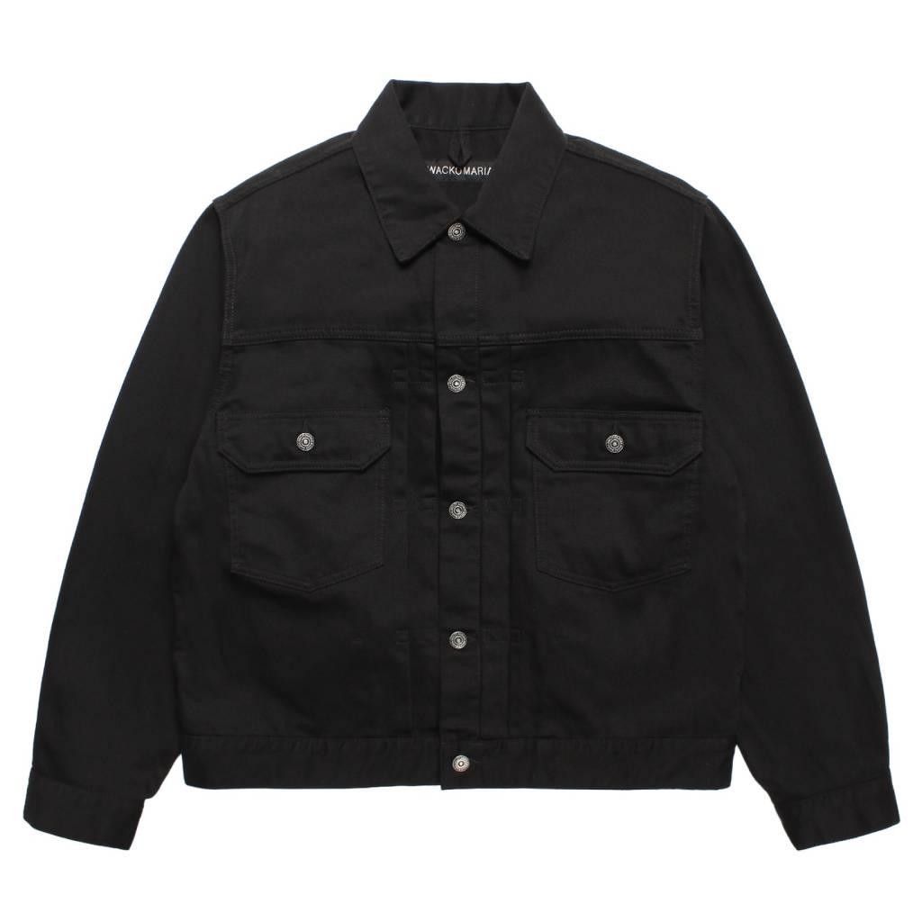 TRUCKER JACKET #BLACK [26FWE-WMO-BL05]