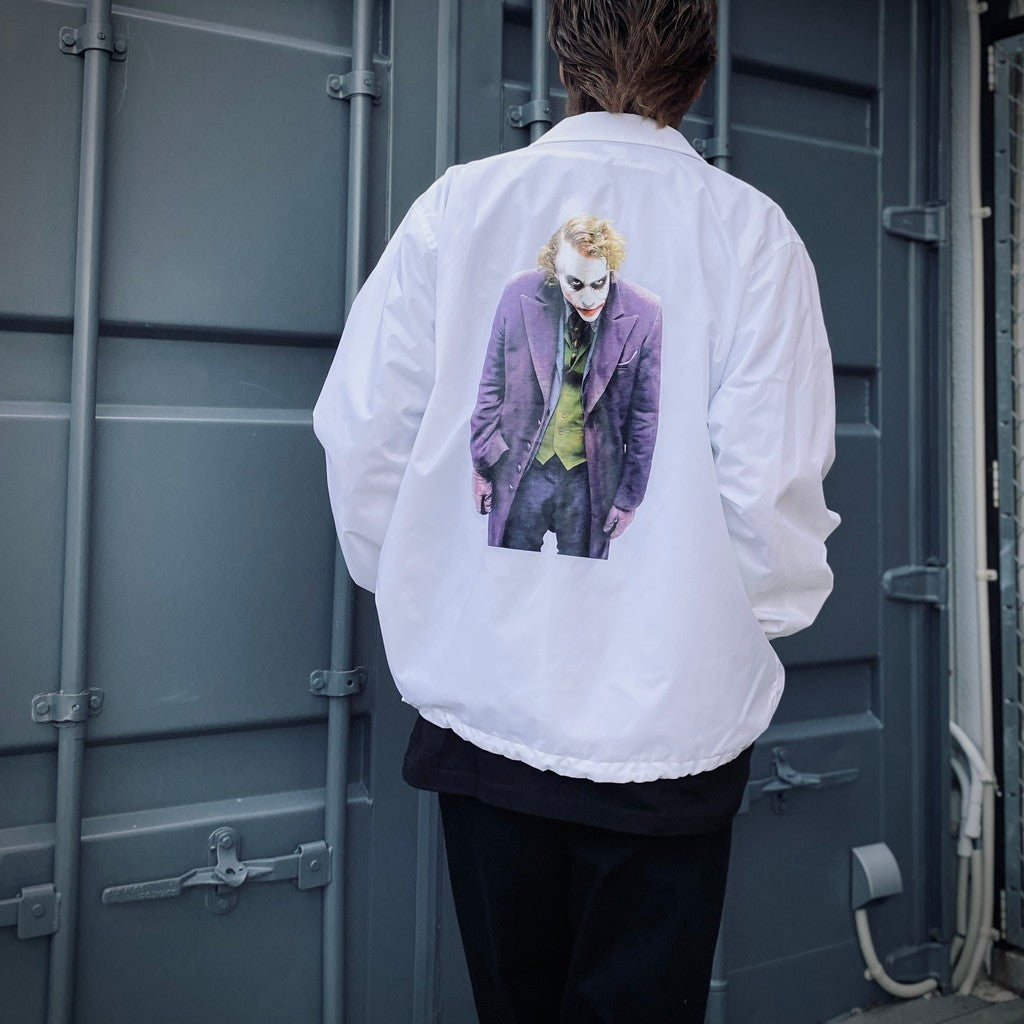 THE DARK KNIGHT TRILOGY | COACH JACKET (TYPE-1) #WHITE [TDKT-WM-BL01]