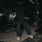 「G7-H1」陰影漆連帽衫#IRON [GOOPI-23AW-OCT-03]