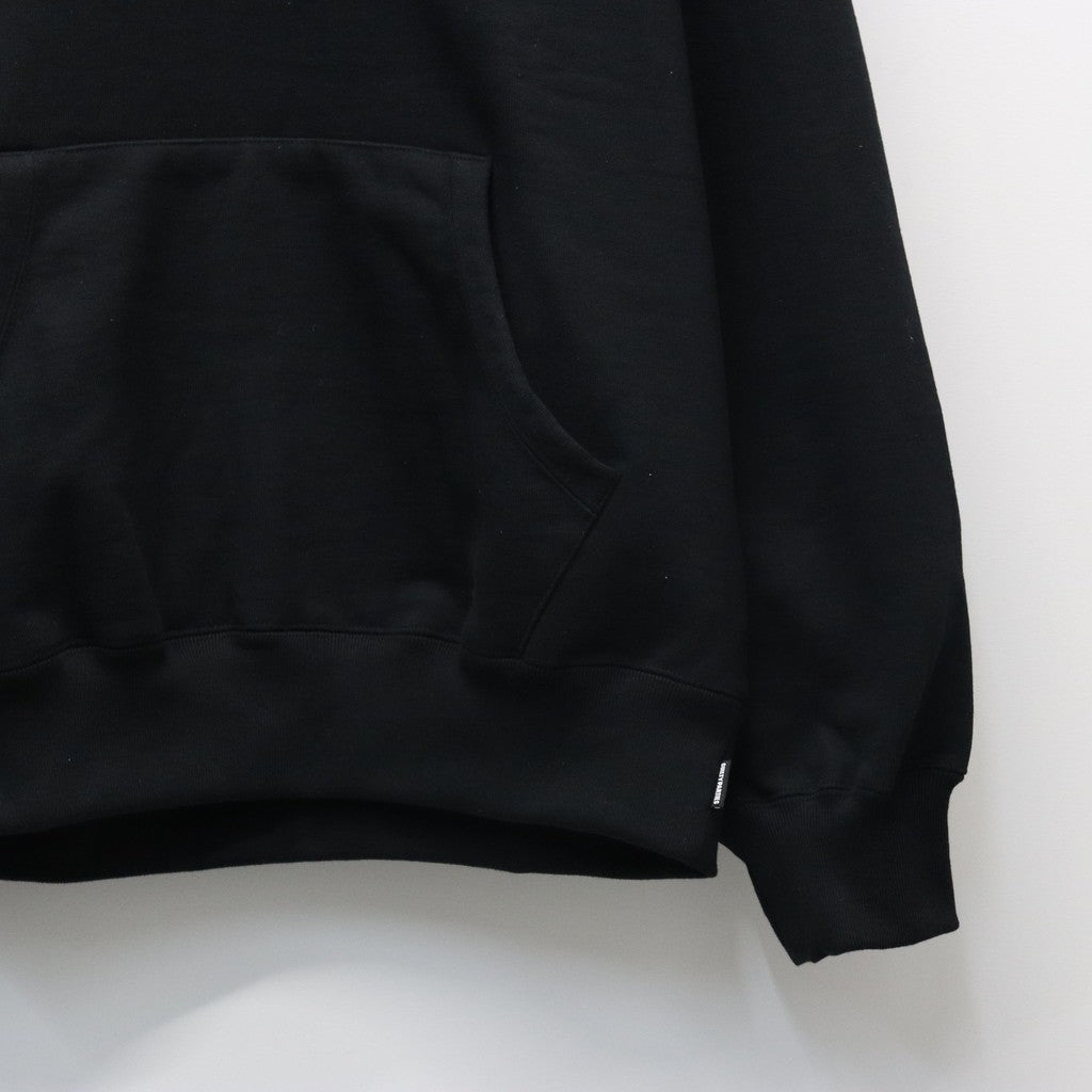 DEATH ROW RECORDS | HEAVY WEIGHT PULLOVER HOODED SWEAT SHIRT #BLACK [DEATHROW-WM-SS05]