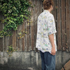 HAWAIIAN SHIRT S/S ( TYPE-2 ) #WHITE [25SS-WMS-HI02]