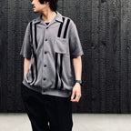 KNIT SHIRT ( TYPE-1 ) #GRAY [26SS-WMK-KN01]