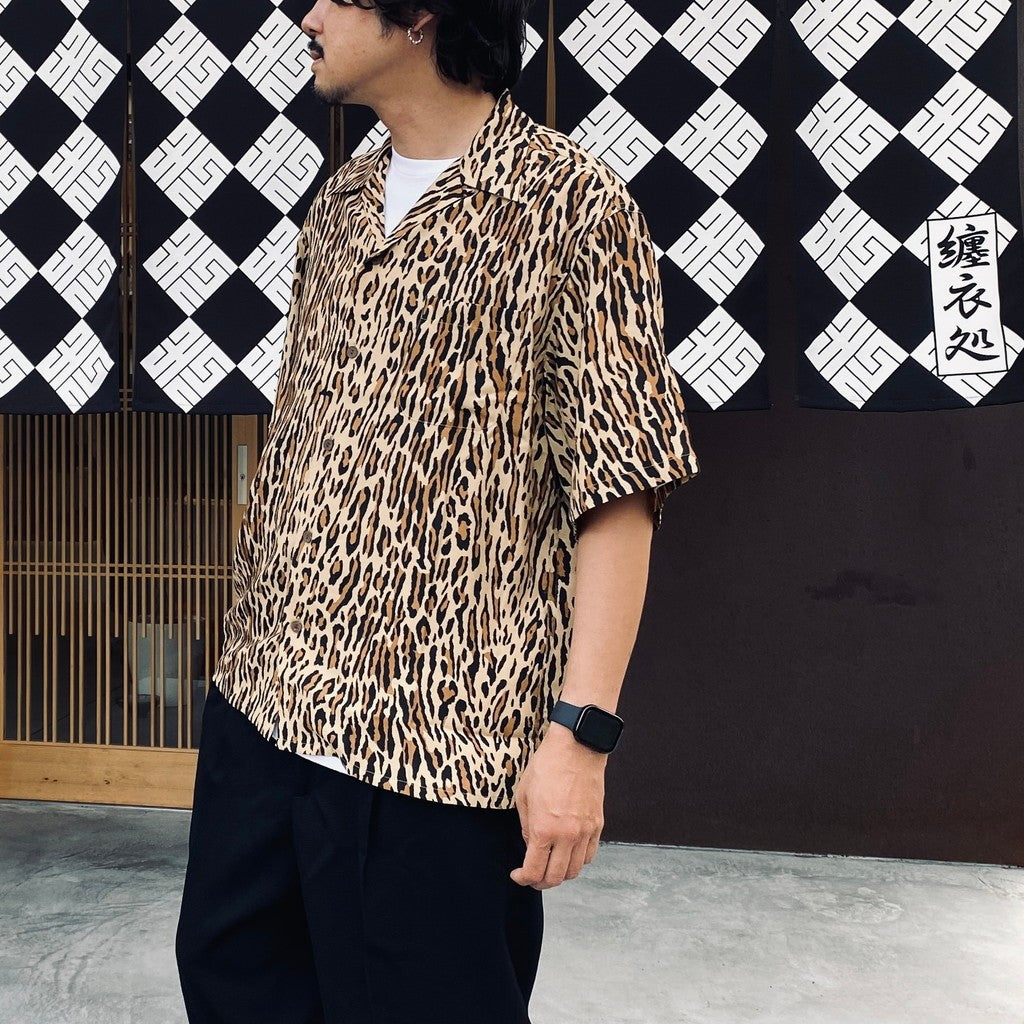 HAWAIIAN SHIRT S/S ( TYPE-4 ) #BROWN [26SS-WMS-HI06]