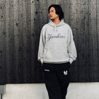 MLB | NY | HEAVY WEIGHT PULLOVER HOODED SWEAT SHIRT ( TYPE-1 ) #GRAY [MLB-WM-SS01]