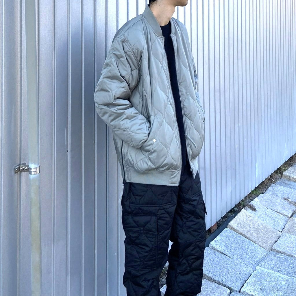 MILITARY MA-1 DOWN JKT #D.SAGE GREEN [TAION-111M1ML-1]